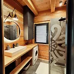 Chalet Z Bali Drewnianych W Gorach Jacuzzi & Balia - Osada Chelm