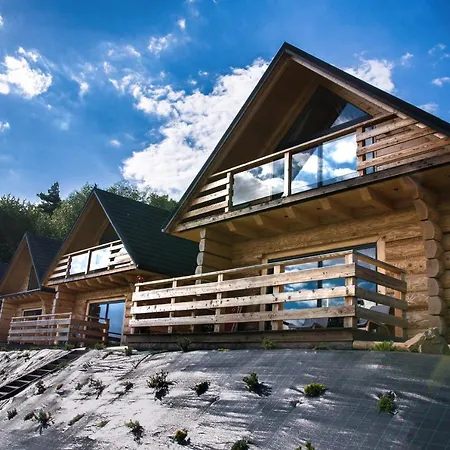 Drewniany W Gorach Jacuzzi & Balia - Osada Chelm Chalet Stroza (Myslenice)