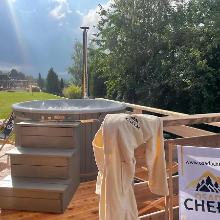 Z Bali Drewnianych W Gorach Jacuzzi & Balia - Osada Chelm *