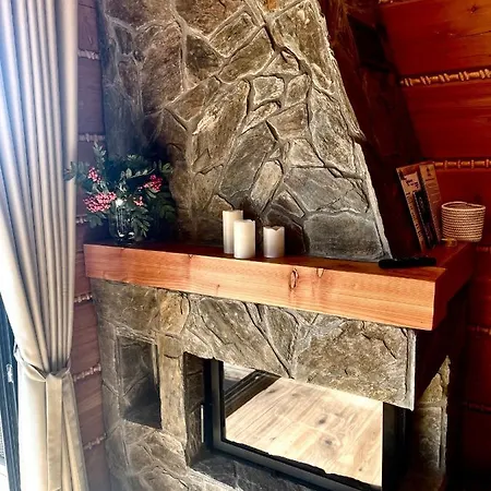 Z Bali Drewnianych W Gorach Jacuzzi & Balia - Osada Chelm Horská chata