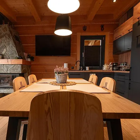 Z Bali Drewnianych W Gorach Jacuzzi & Balia - Osada Chelm Horská chata *