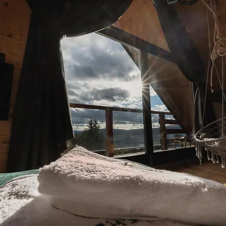 Drewniany W Gorach Jacuzzi & Balia - Osada Chelm Chalet *