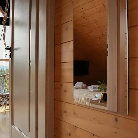 Horská chata Z Bali Drewnianych W Gorach Jacuzzi & Balia - Osada Chelm