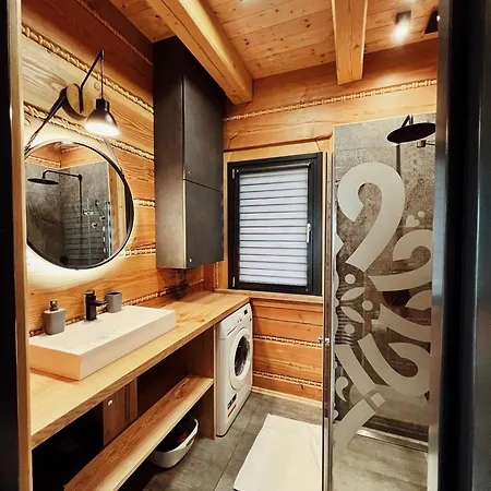 Horská chata Z Bali Drewnianych W Gorach Jacuzzi & Balia - Osada Chelm