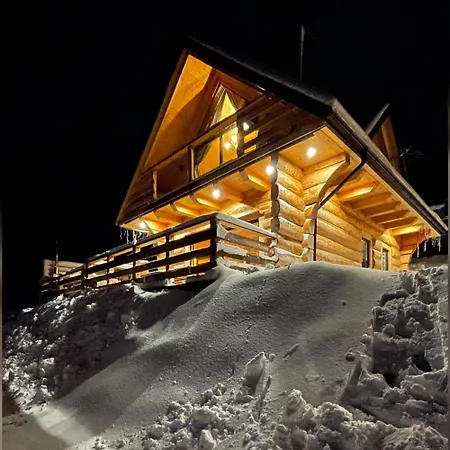 Chalet Z Bali Drewnianych W Gorach Jacuzzi & Balia - Osada Chelm Stroza (Myslenice)
