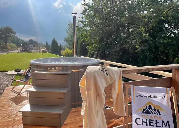 Z Bali Drewnianych W Gorach Jacuzzi & Balia - Osada Chelm *
