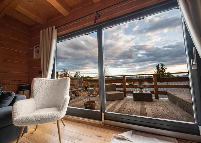 בקתה Z Bali Drewnianych W Gorach Jacuzzi & Balia - Osada Chelm Stroza (Myslenice)