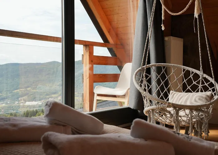 בקתה Z Bali Drewnianych W Gorach Jacuzzi & Balia - Osada Chelm