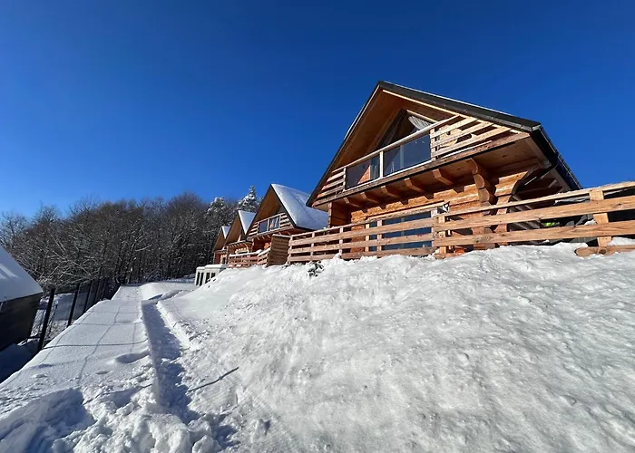 Z Bali Drewnianych W Gorach Jacuzzi & Balia - Osada Chelm