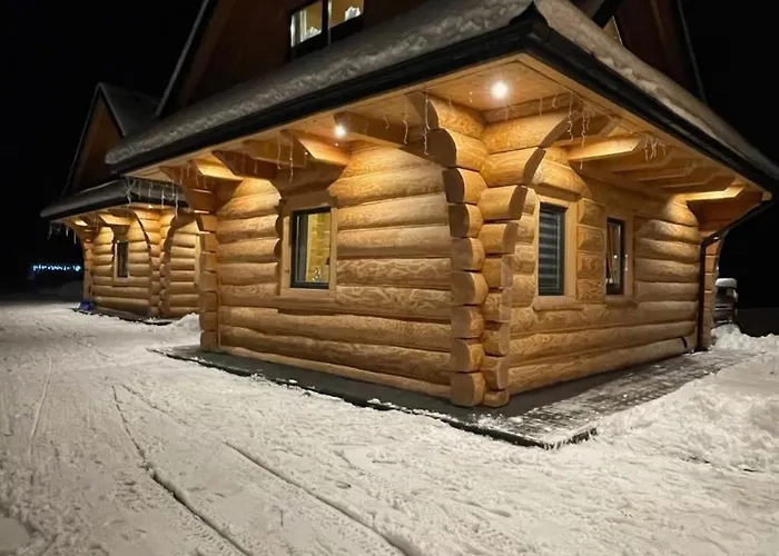 בקתה Z Bali Drewnianych W Gorach Jacuzzi & Balia - Osada Chelm *